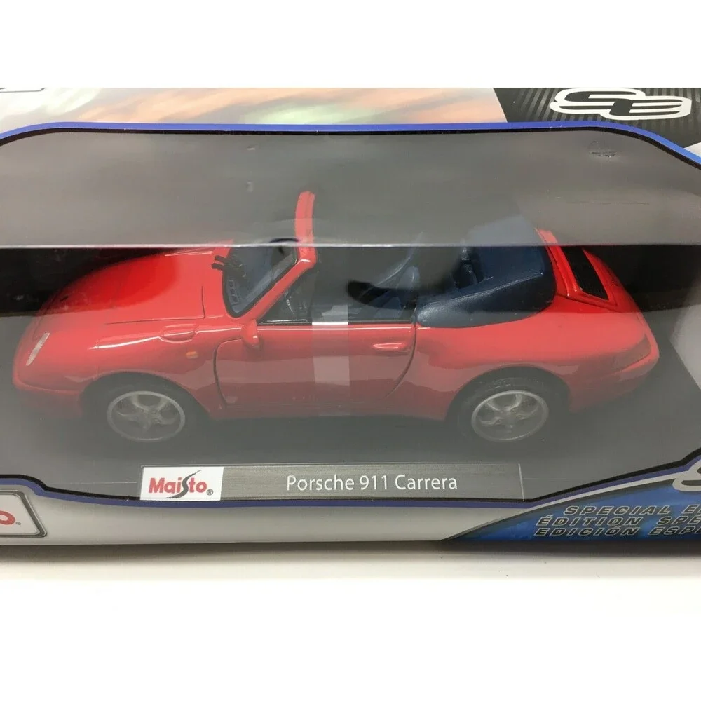 Maisto Porsche 911 Carrera Special Ed 1:18 Diecast Car NEW Collectible Display